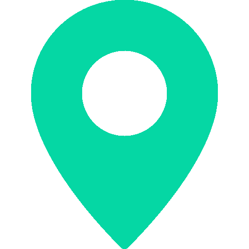 A map marker icon.